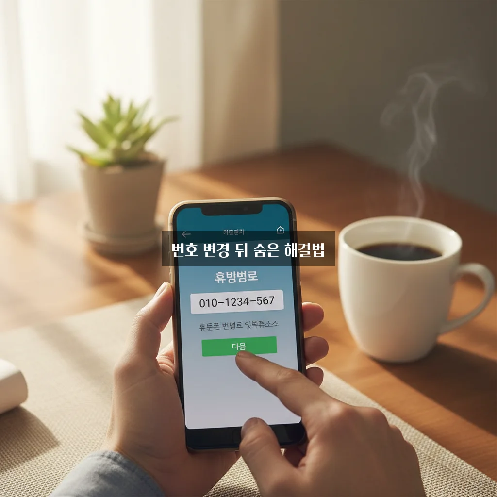 배달의민족 휴대폰 번호 변경 후 로그인 문제 완벽 정리 관련 이미지 3