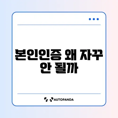 넷플릭스 본인인증 계속 실패하는 이유와 해결 방법 완벽 정리