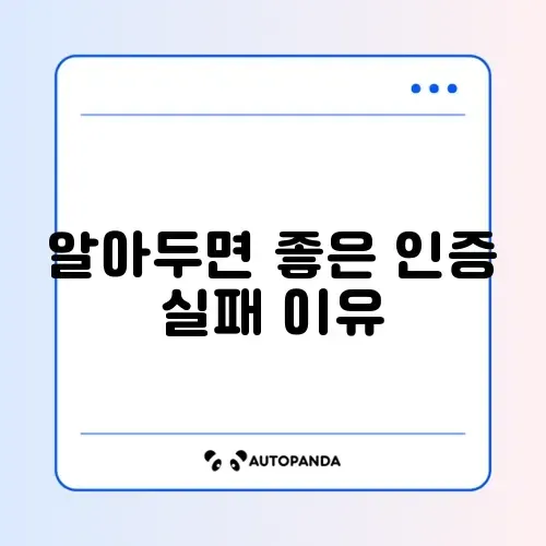 PASS 본인인증 계속 실패하는 이유와 해결 방법 완벽 정리