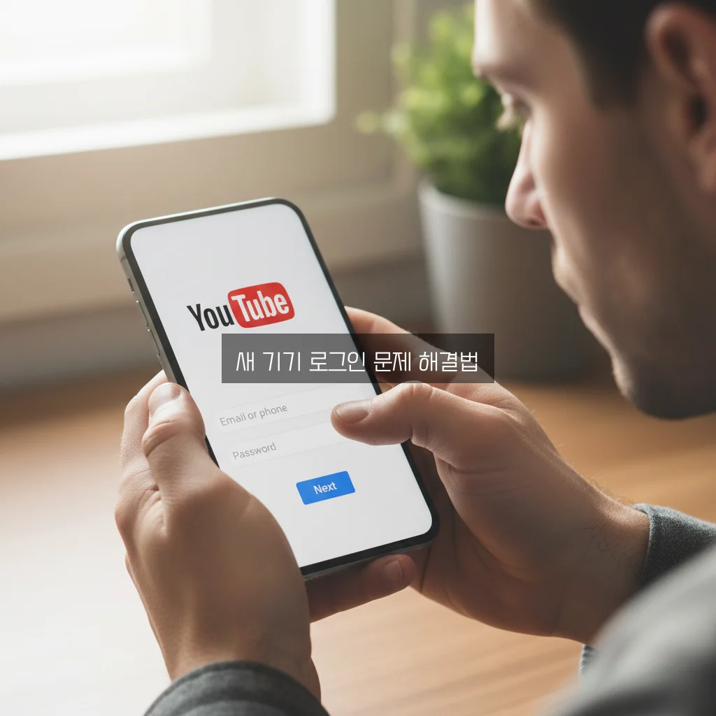 유튜브 새 기기 로그인 차단 해제 완벽 가이드 알아보기 관련 이미지 1
