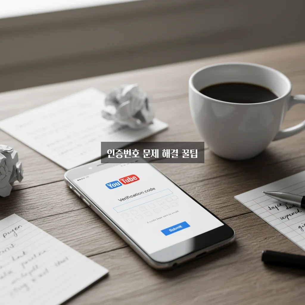 유튜브 인증번호가 안 올 때 대처 방법 완벽 정리 관련 이미지 3