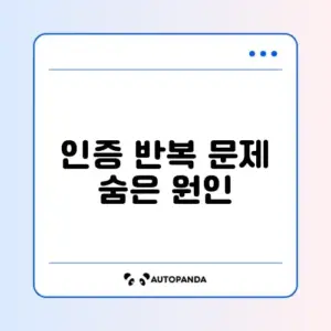 카카오T 인증 화면이 반복될 때 해결 방법 완벽 정리