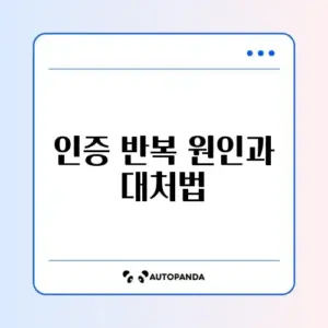 쿠팡 인증 화면이 반복될 때 해결 방법 완벽 정리