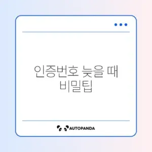 카카오톡 인증번호가 안 올 때 대처 방법 완벽 정리