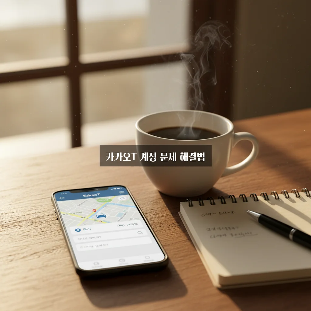 카카오T 계정 잠김 해제하는 방법 완벽 정리 관련 이미지 3