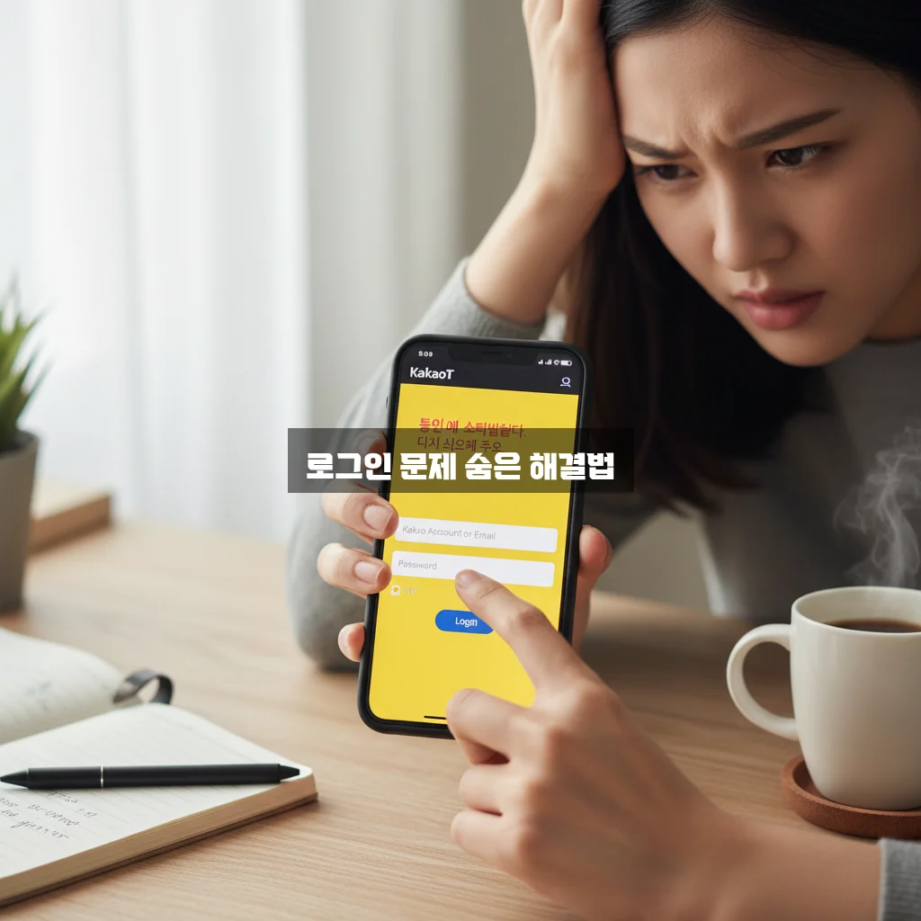 카카오T 로그인 안될 때 해결 방법 완벽 정리 관련 이미지 1
