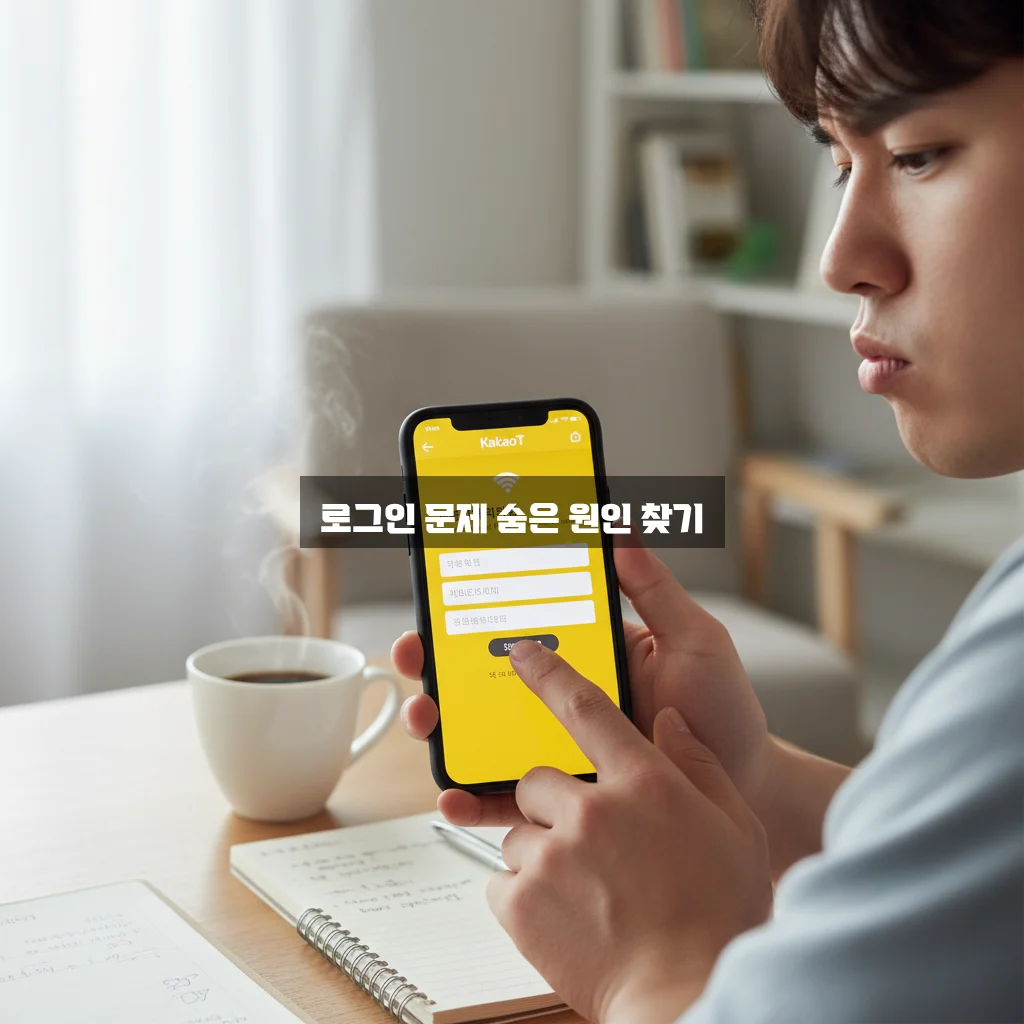 카카오T 로그인 안될 때 해결 방법 완벽 정리 관련 이미지 2