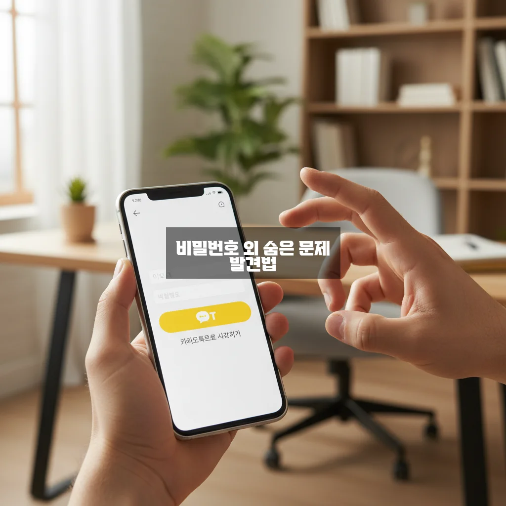 카카오T 비밀번호는 맞는데 로그인 실패 해결 방법 완벽 정리 관련 이미지 2
