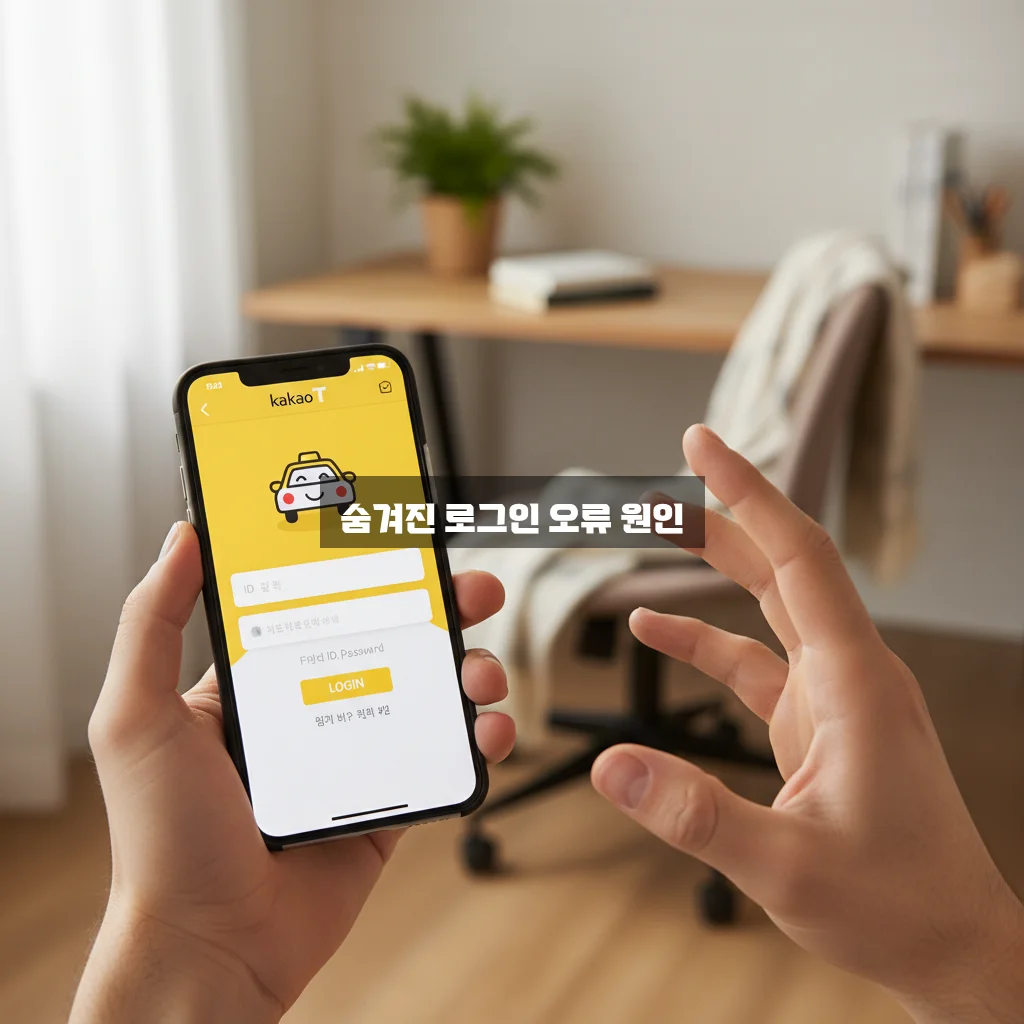 카카오T 비밀번호는 맞는데 로그인 실패 해결 방법 완벽 정리 관련 이미지 3