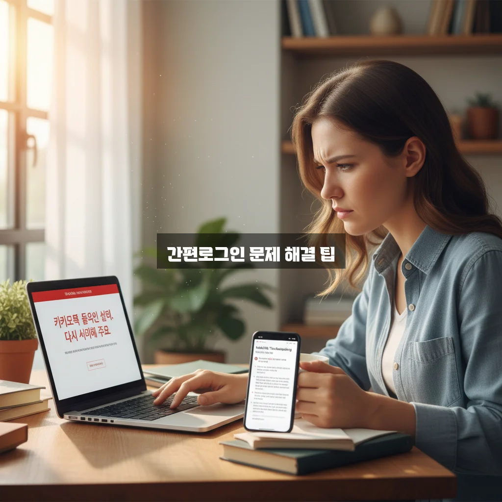카카오톡 간편로그인 오류 쉽게 해결하는 방법 완벽 가이드 관련 이미지 1