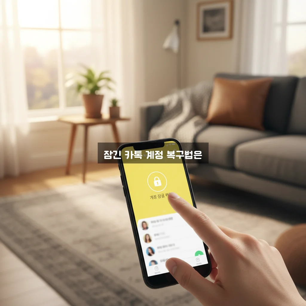 카카오톡 계정 잠김 해제 완벽 정리 가이드 관련 이미지 3