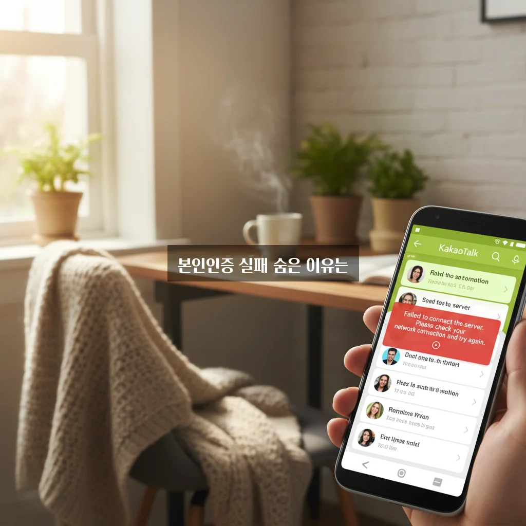 카카오톡 본인인증 계속 실패하는 이유와 해결 방법 완벽 정리 관련 이미지 3