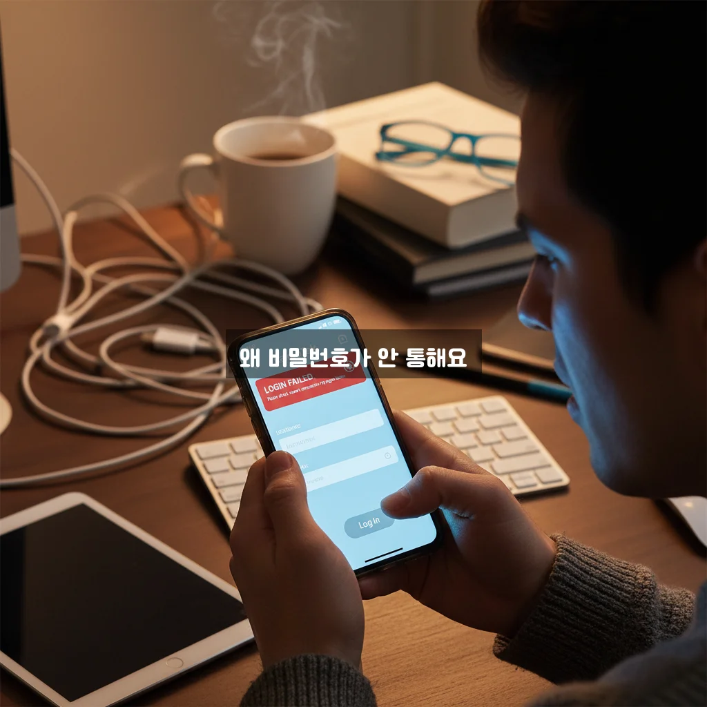 카카오톡 비밀번호 맞는데도 로그인 실패 이유와 해결 방법 완벽 정리 관련 이미지 1