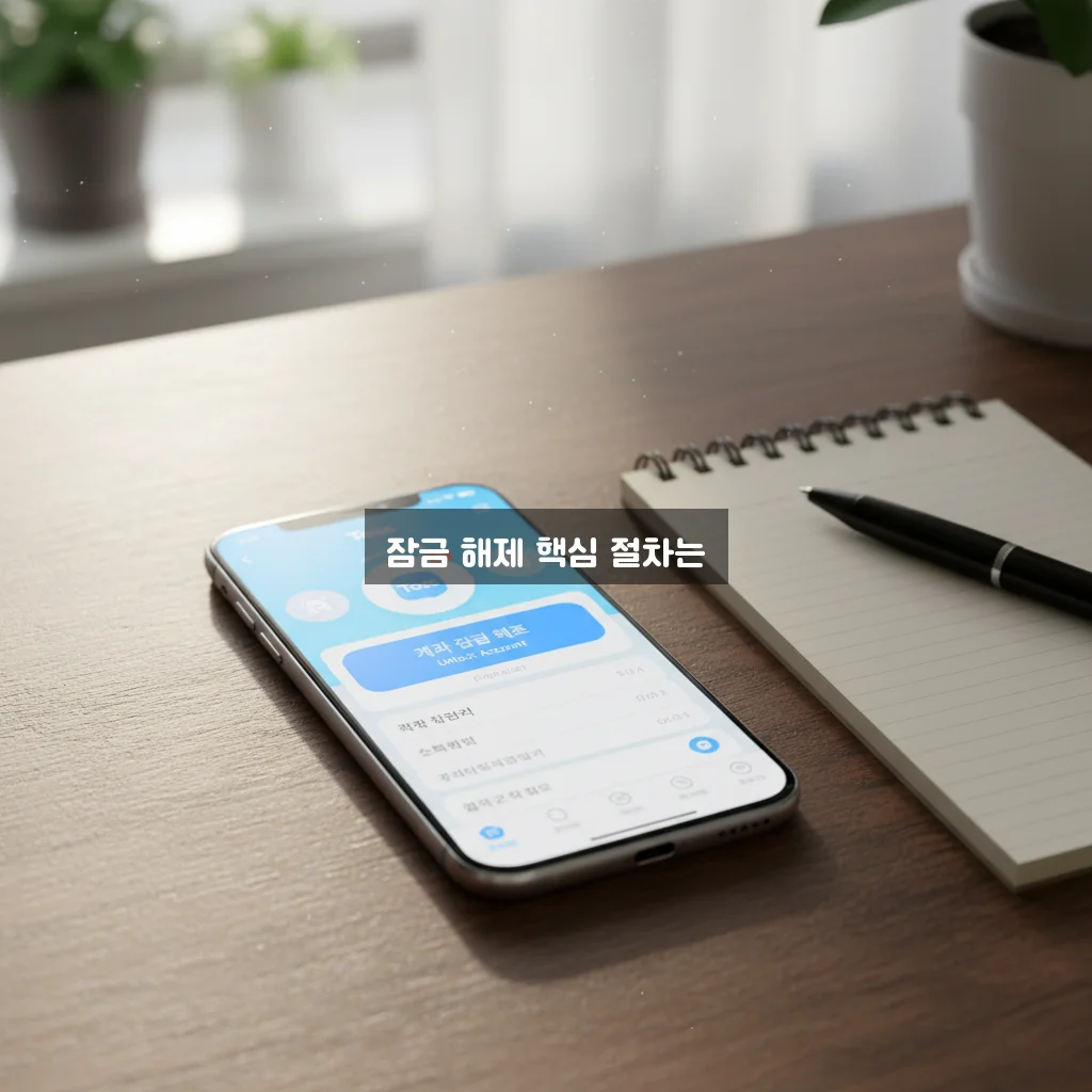 토스 계정 잠금 해제 완벽 정리 방법 관련 이미지 3
