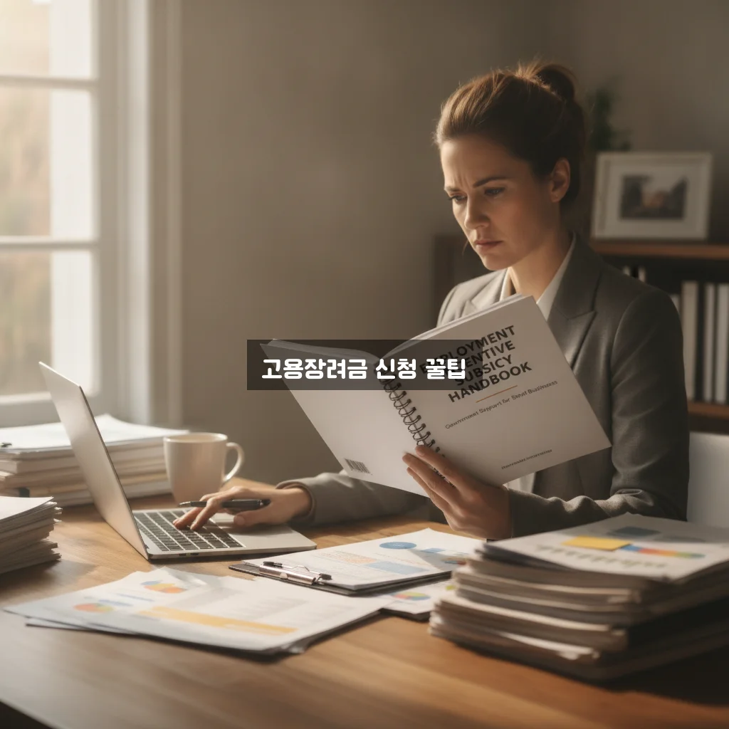 고용촉진장려금 사업주 신청 방법 완벽 가이드 알아보기 관련 이미지 1