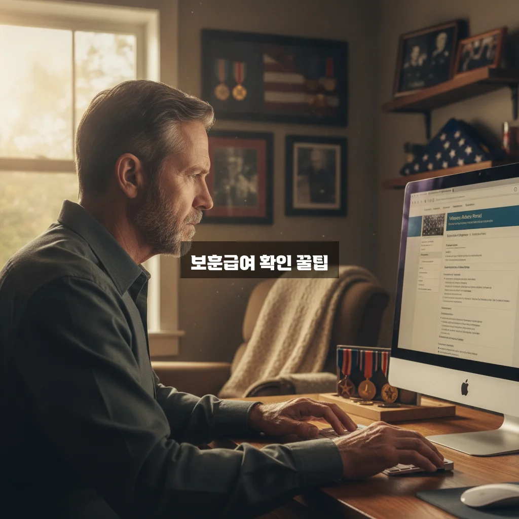 국가유공자 보훈급여금 지급액 쉽게 확인하는 방법 가이드 관련 이미지 2