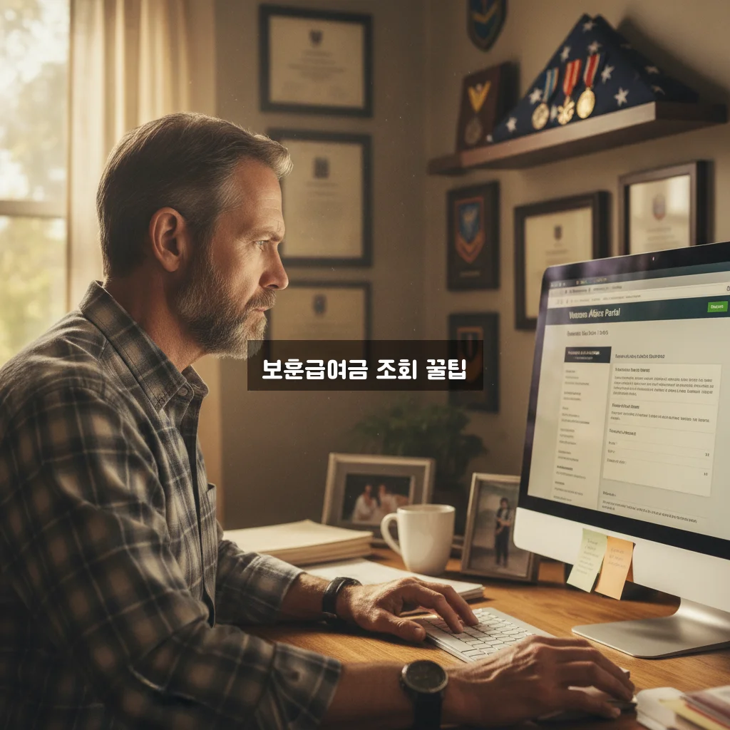 국가유공자 보훈급여금 지급액 쉽게 확인하는 방법 가이드 관련 이미지 3