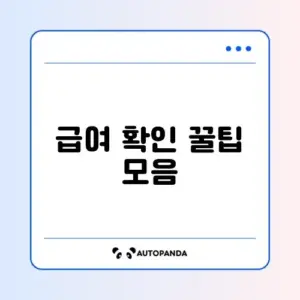 노인일자리 공익활동형 급여 확인 완벽 가이드