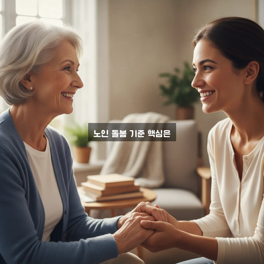 노인맞춤돌봄서비스 대상자 선정 기준 완벽 가이드 알아보기 관련 이미지 1
