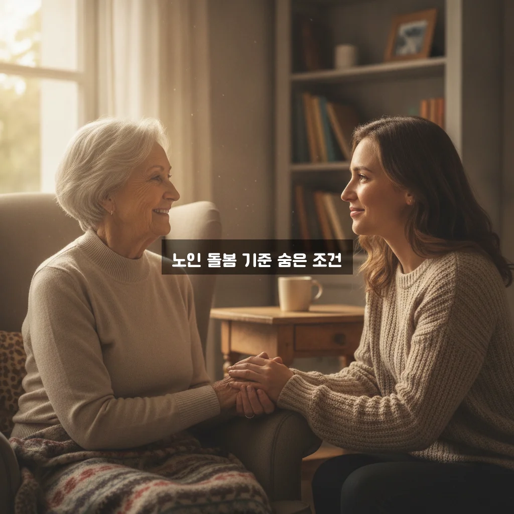 노인맞춤돌봄서비스 대상자 선정 기준 완벽 가이드 알아보기 관련 이미지 2