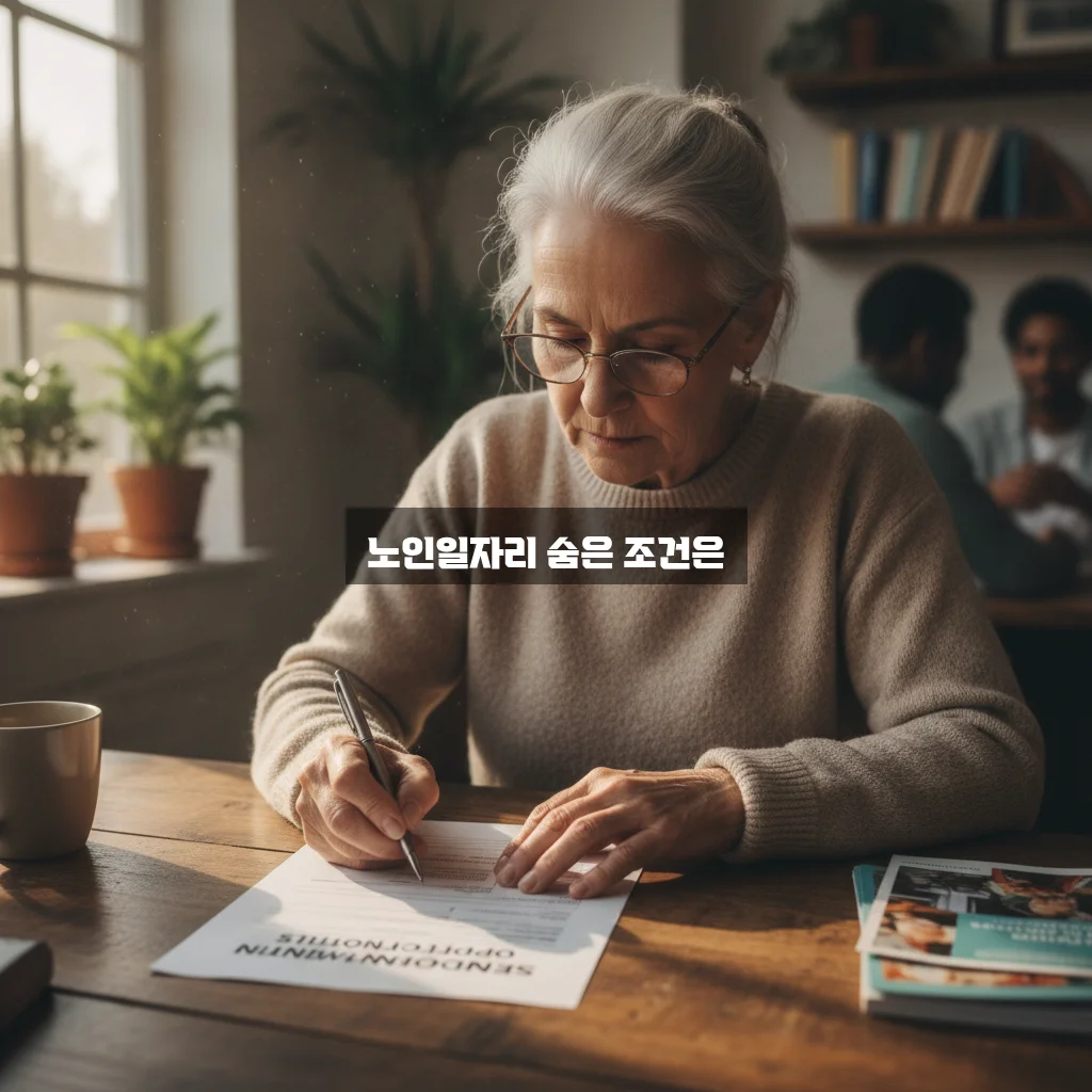 노인일자리 사회서비스형 신청 조건 완벽 정리하기 관련 이미지 2