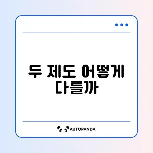 희망저축계좌와 청년내일저축계좌 차이 완벽 정리하기