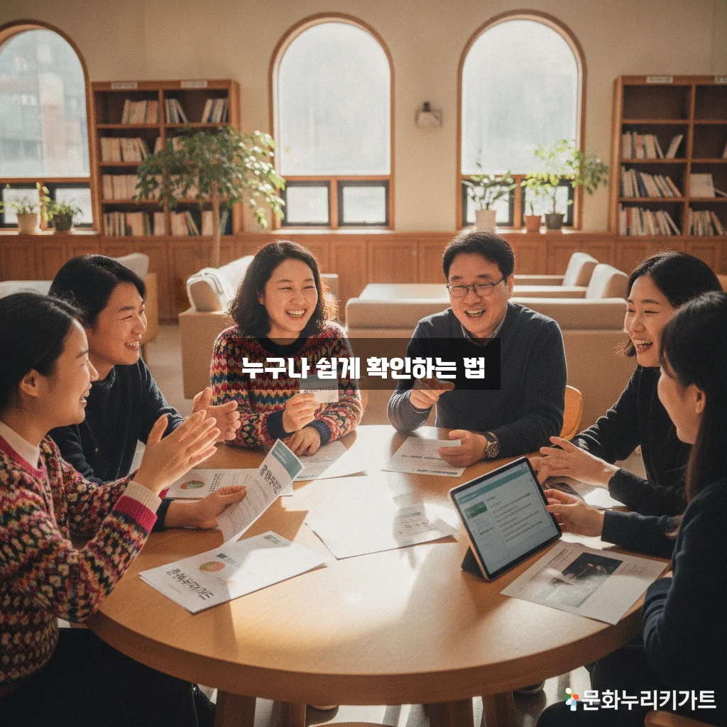 문화누리카드 발급 대상 쉽게 확인하는 방법 완벽 가이드 관련 이미지 3