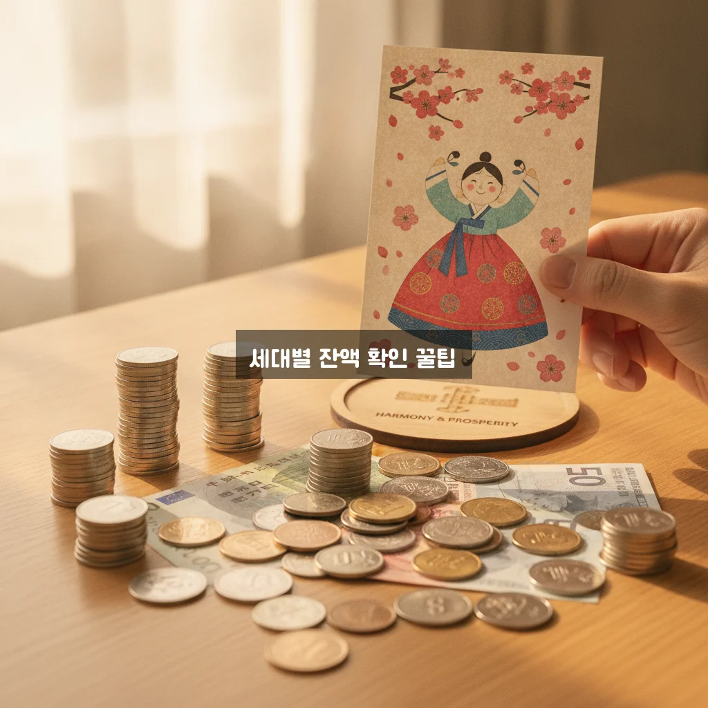 문화누리카드 세대별 잔액 합산 방법 완벽 정리 가이드 관련 이미지 1