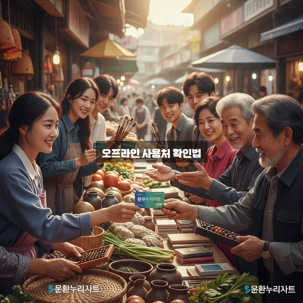 문화누리카드 오프라인 사용처 쉽게 조회하는 완벽 가이드 관련 이미지 1