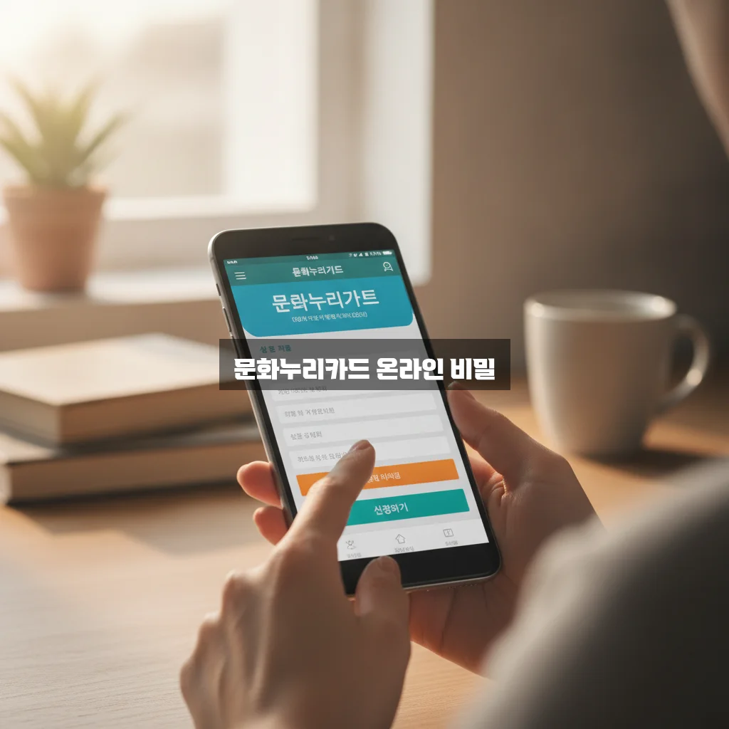 문화누리카드 온라인 사용 등록 완벽 가이드 알아보기 관련 이미지 3