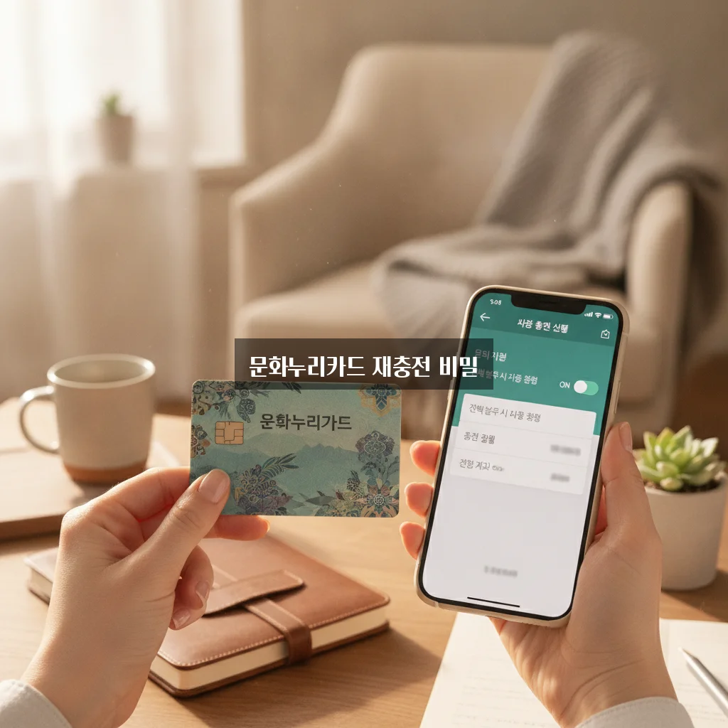 문화누리카드 자동 재충전 쉽게 확인하는 완벽 가이드 관련 이미지 1