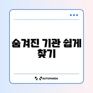 평생교육이용권 사용기관 쉽게 찾는 방법 완벽 가이드