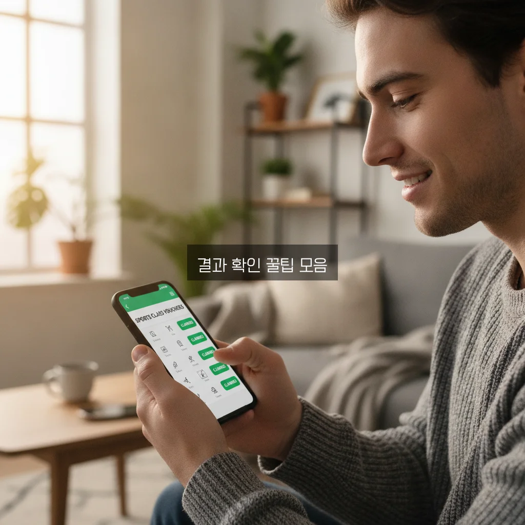 스포츠강좌이용권 선정 결과 쉽게 확인하는 방법 가이드 관련 이미지 1
