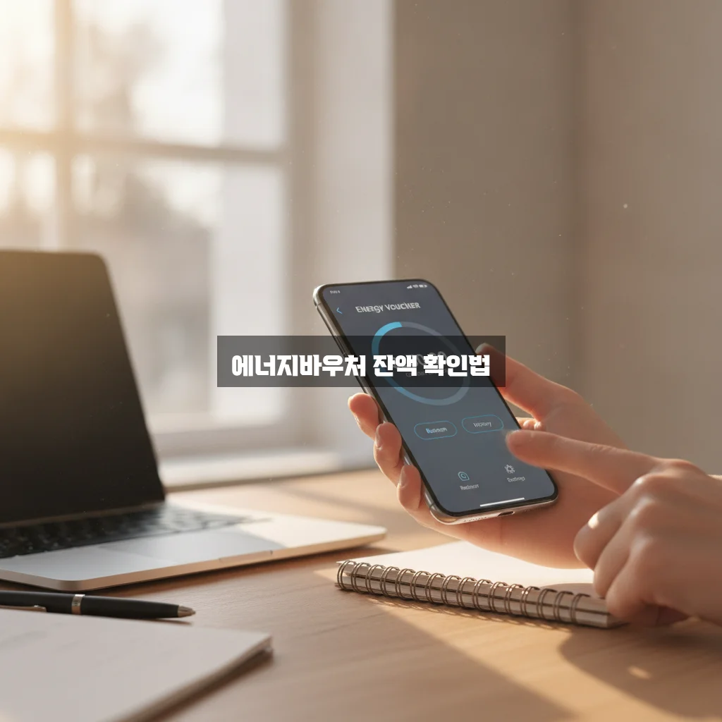 에너지바우처 잔액 쉽게 조회하는 완벽 가이드 관련 이미지 3