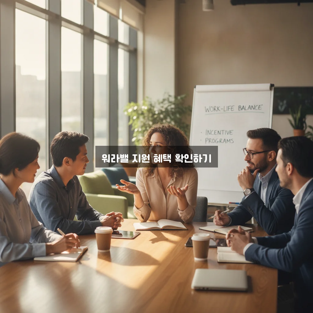 워라밸일자리 장려금 신청 완벽 가이드 알아보기 관련 이미지 1