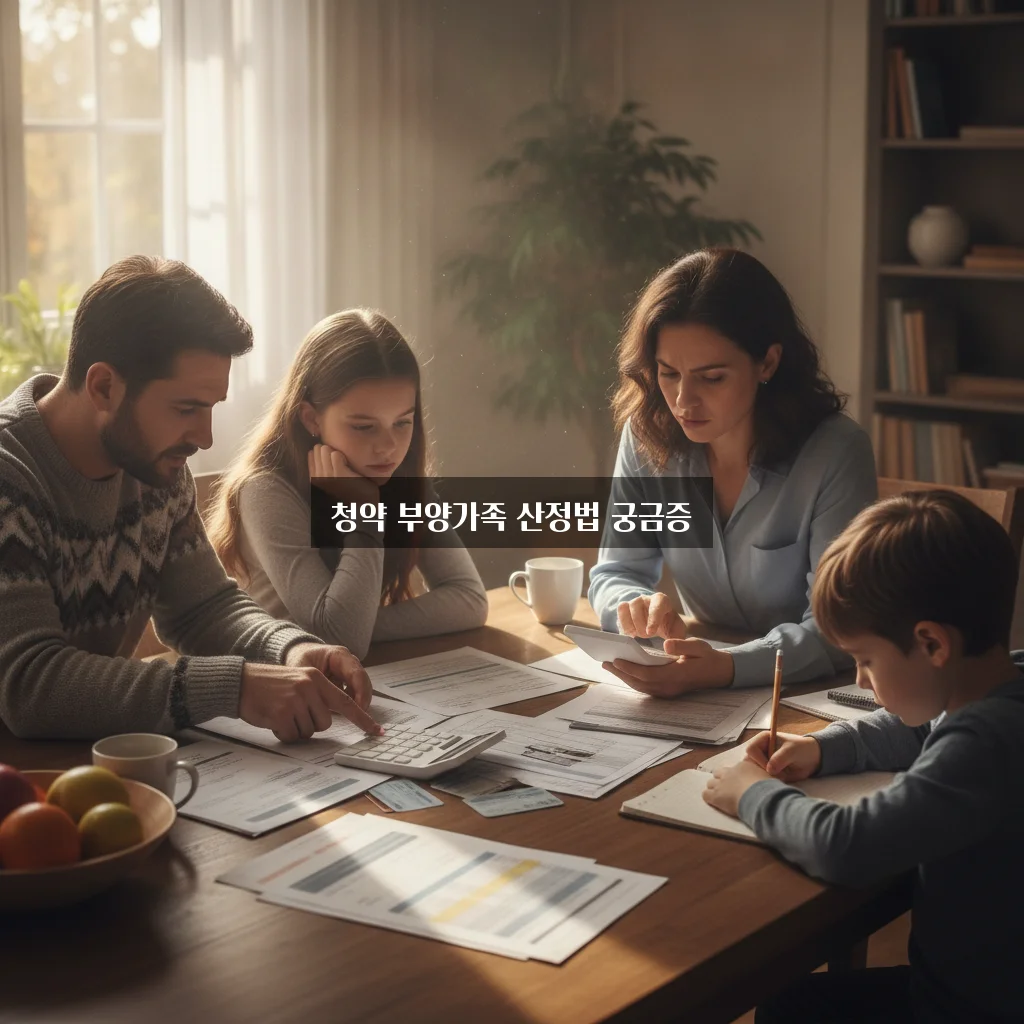 주택청약 부양가족 수 계산 방법 완벽 정리하기 관련 이미지 3