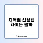 평생교육이용권 지역별 신청 방법 완벽 가이드 알아보기