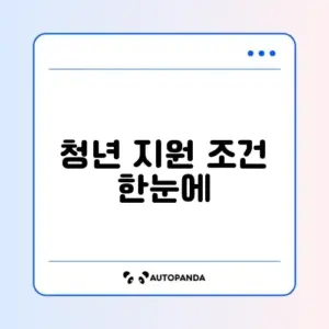 청년내일저축계좌 신청 조건 쉽게 확인하는 완벽 가이드
