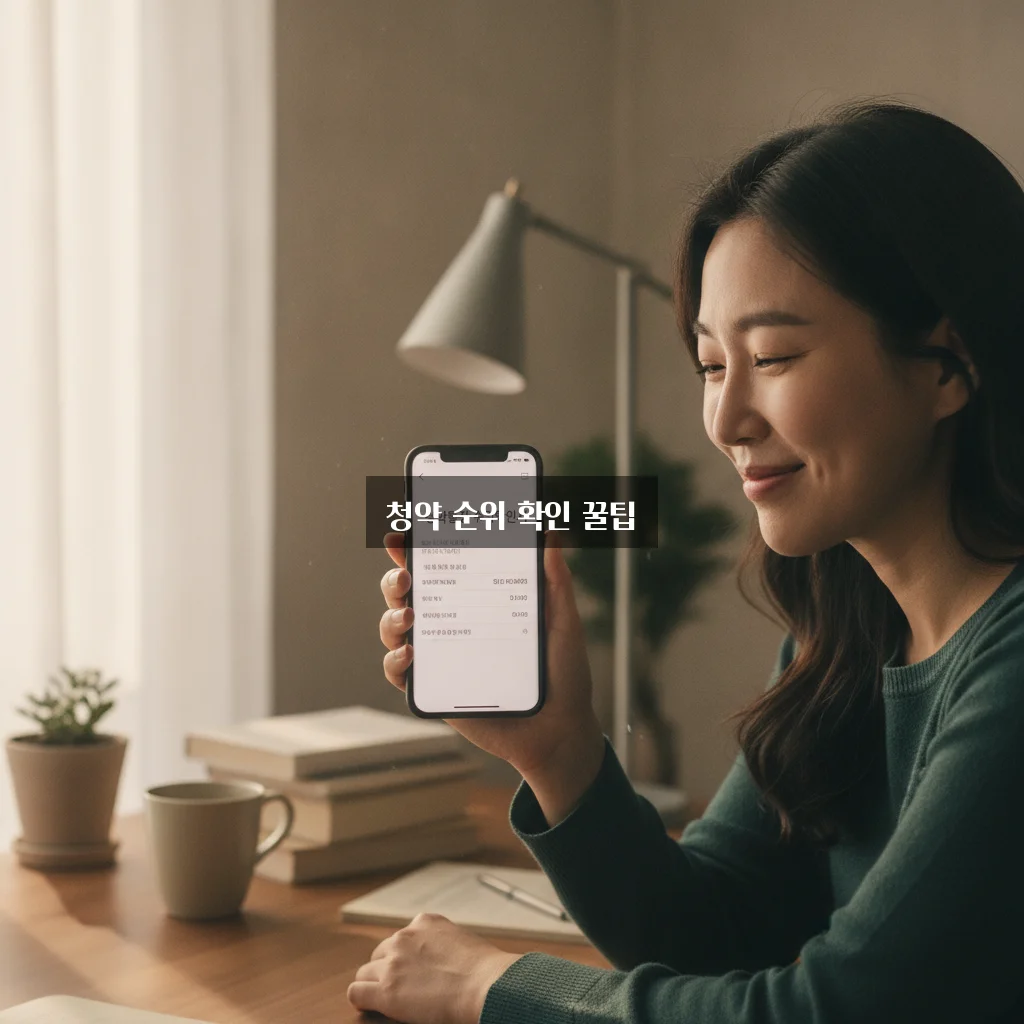 청약통장 순위확인서 발급 쉽고 빠른 방법 완벽 정리 관련 이미지 1