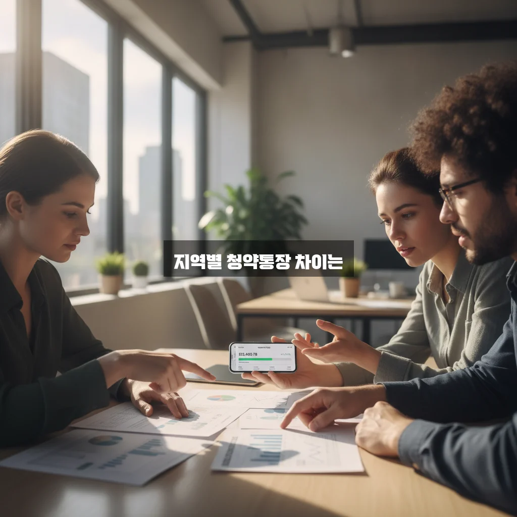 청약통장 예치금 지역별 기준 완벽 정리 가이드 관련 이미지 2
