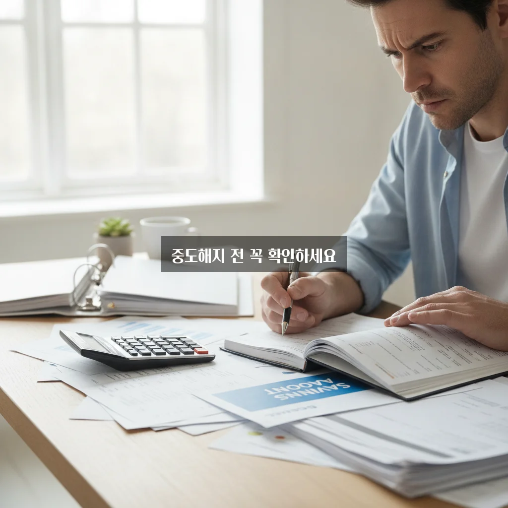 희망저축계좌 중도해지 시 불이익 완벽 정리 알아보기 관련 이미지 1